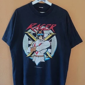 RARE!!! Vintage 90s Speed Racer X Tshirt Size L