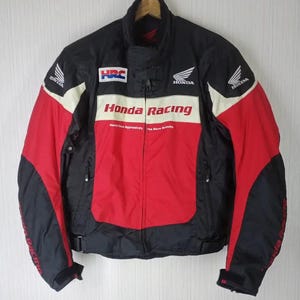 Vintage Honda HRC Grand-prix Racing Team HONDA Full Zipper