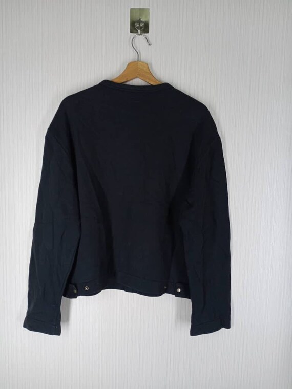 Rare!!! Vintage Agnes B. Homme Paris Designer Button up Cardigan