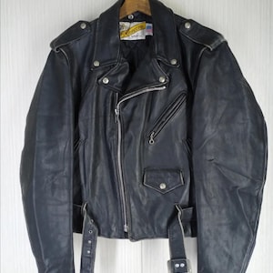 ジャケット・アウター 80s schott suede leather jacket 42 Schott 80s Suede Leather Bomber Jacket MA-1 Style Vintage