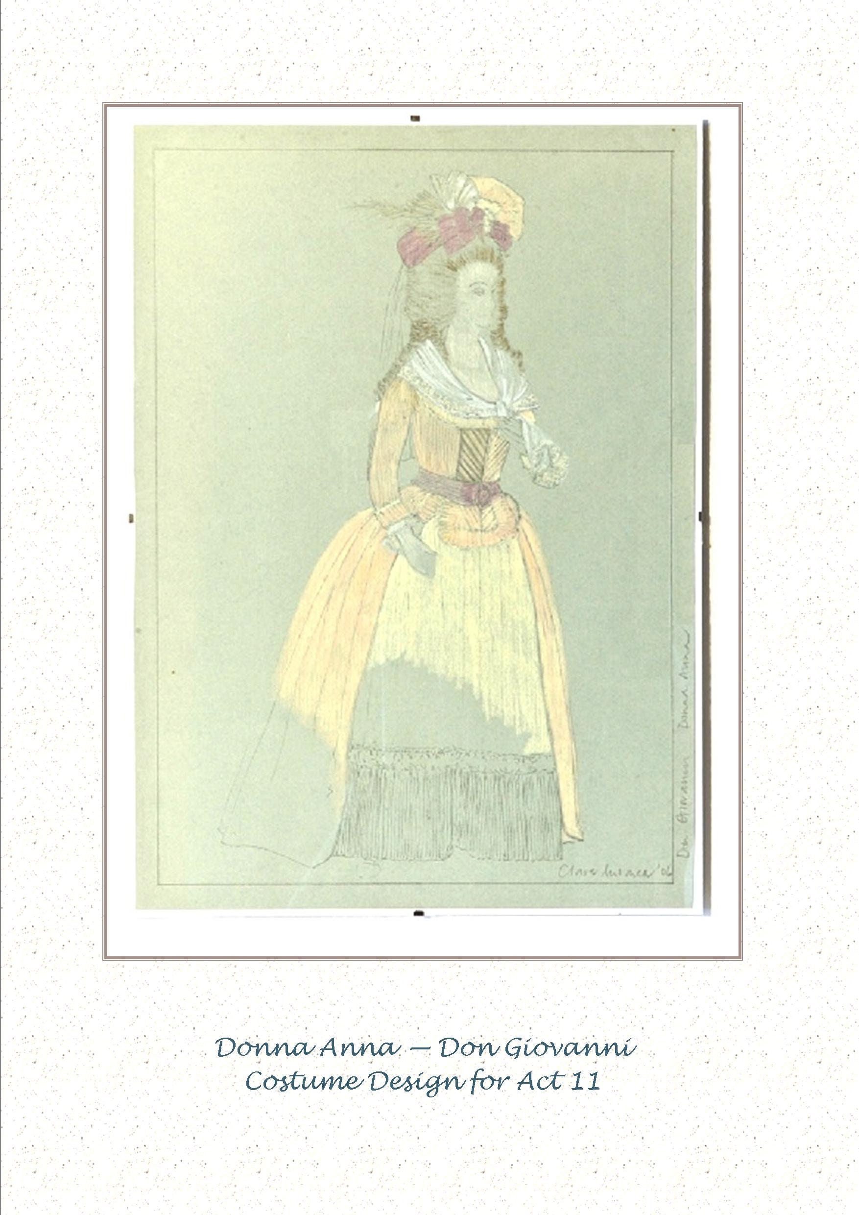 DONNA ANNA in don Giovanni Opera by Mozart Etsy