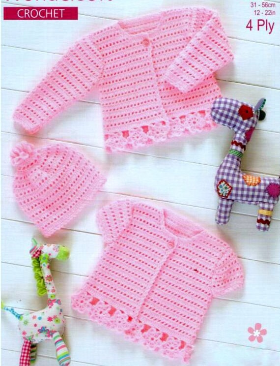4 ply baby crochet patterns free sale