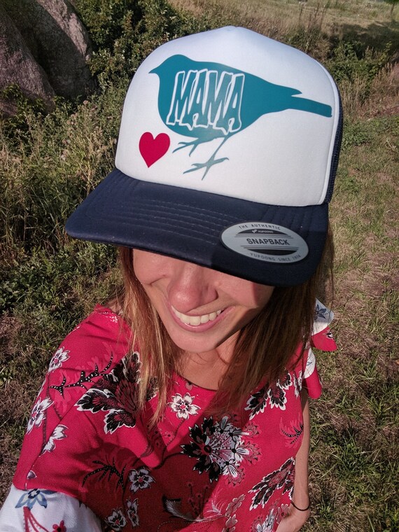 Mama Bird Trucker Hat | Etsy