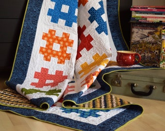 Quilt, manta de patchwork, manta de mimos, manta de día, superposición