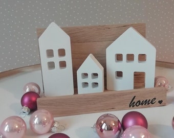 Gift set houses - home - blocks - decoration set