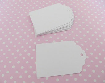 90 Paper Tags Mix - Label Shape and Round Tags