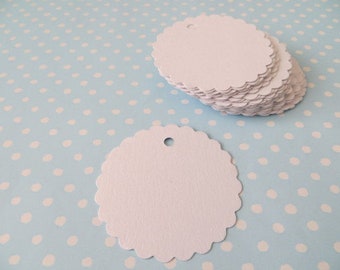 300 gift tags - 5.0 cm diameter