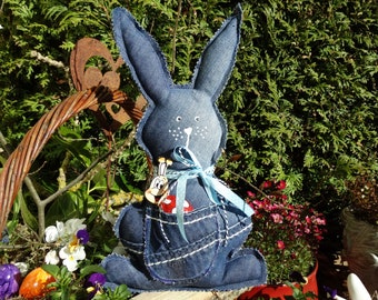 Sweet rabbit / Easter bunny / Easter decoration / cloth bunny / approx. 30 cm tall