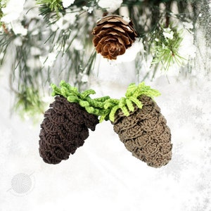 Christmas tree decoration "Cones" (size approx. 8 cm)