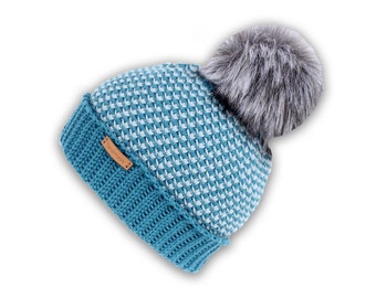 EN/DE warm beanie "Casual style", all sizes, 2 var.