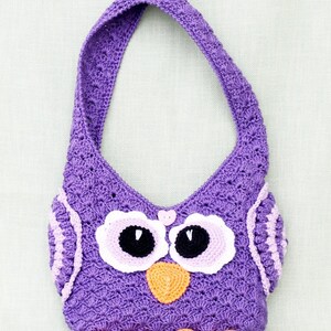 EN/DE Children's bags Owl, 25 cm width x 30 cm height image 7