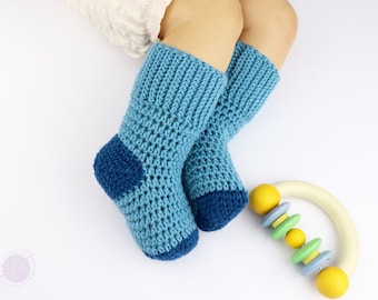 EN/DE Baby & children's socks "Basic" (size 0 m. - 4 y.)