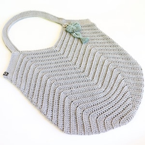 EN/DE Shopping & beach bag „Stone“ Gr. 46 x 50 cm
