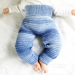 EN/DE Trousers for babies/toddlers &quot;Lagoon&quot;, size 0 m. - 4 y.