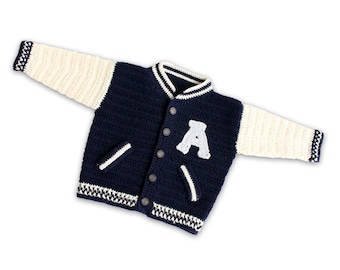 EN/DE Baby- & Kinderjacke "College", Gr. 56-122