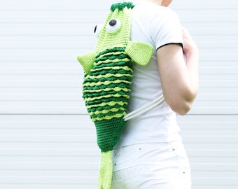 EN/DE Backpack &quot;Big fish&quot; (2 sizes)