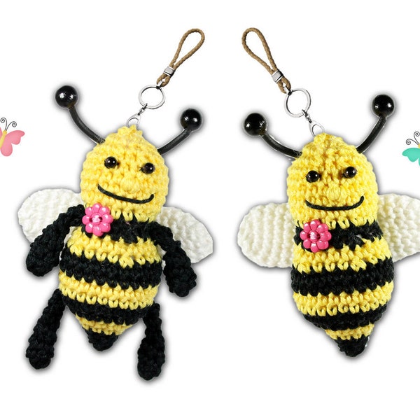 DE/Pendant (decoration) "Bee", 2 variants, approx. 7 cm