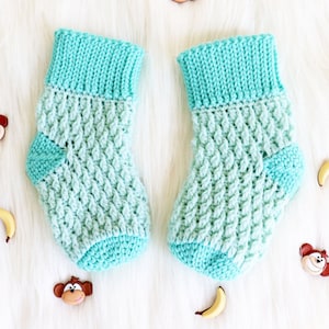 Baby & children's socks "Softie", (size 0 m.-4 y., relief pattern)