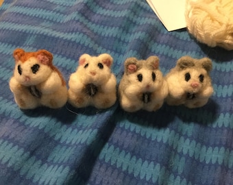 Felt hamster