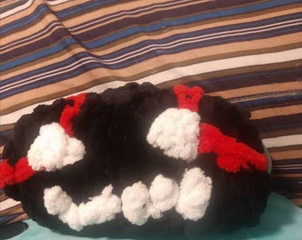 Crochet greed blob