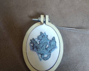 Fullmetal alchemist watch symbol embroidered charm