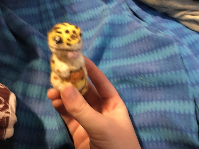 Silly Leopard Gecko Felt - Etsy
