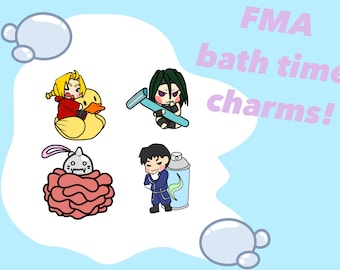 FMA bath time charms PREORDERS