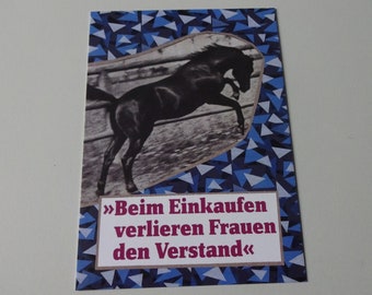 Postkarte „Einkaufen“ - E16