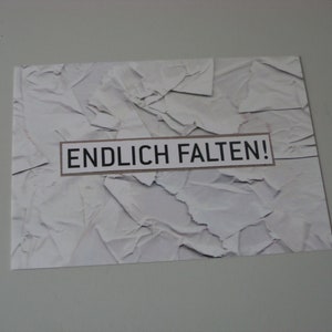 Postkarte Falten F77 Bild 1