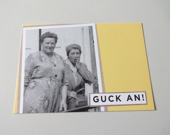 Postkarte „Guck an“ - GA14