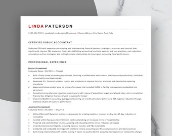 classic resume etsy