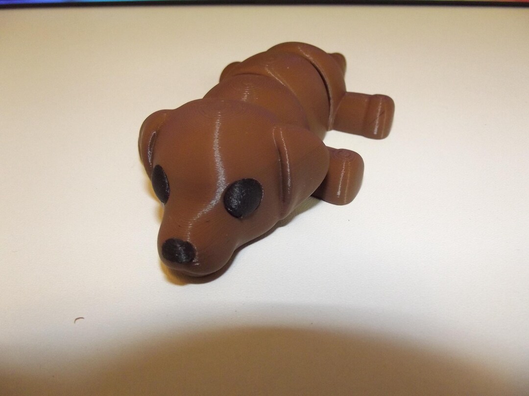 3D Printed Articulated Dog - Etsy Canada