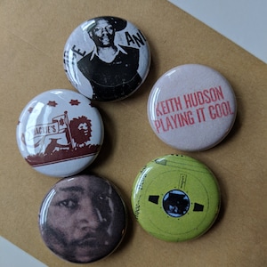 5 Dub/Reggae 1&quot; Buttons/Badges/Pins (no.1)