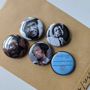 5 Dub/Reggae 1&quot; Buttons/Badges/Pins (no.3)