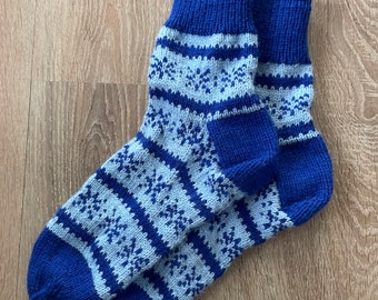 Socken im nordischen Stil Größe: 39