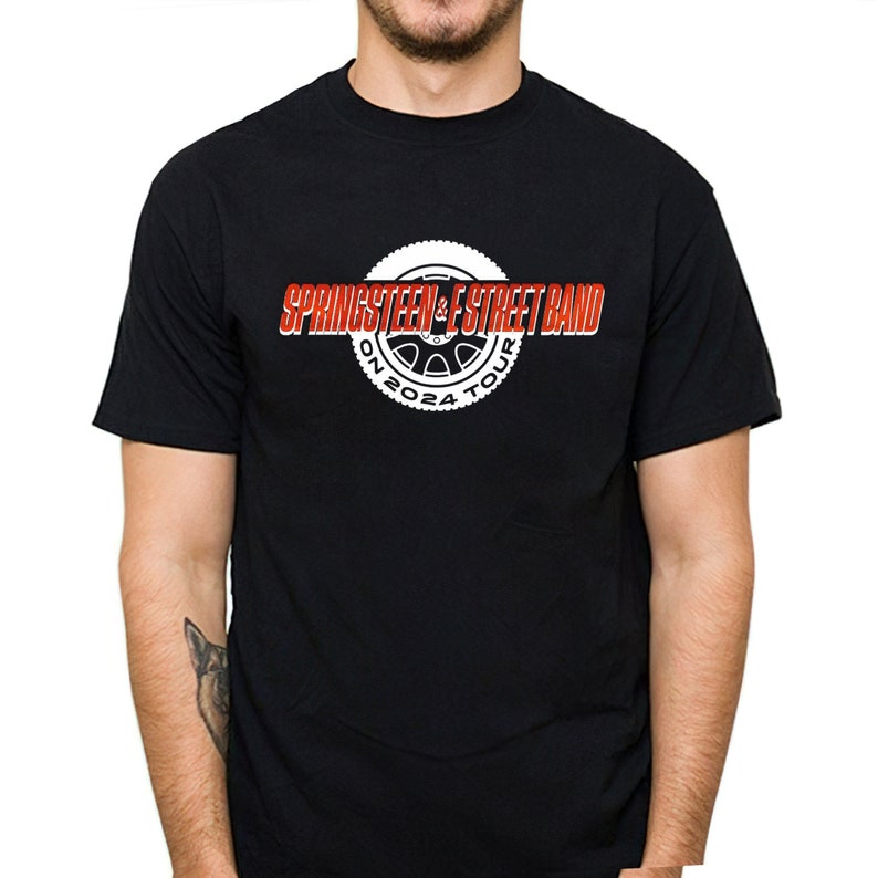 Bruce Springsteen 2024 Concert Shirt, Bruce Springsteen & the E Street