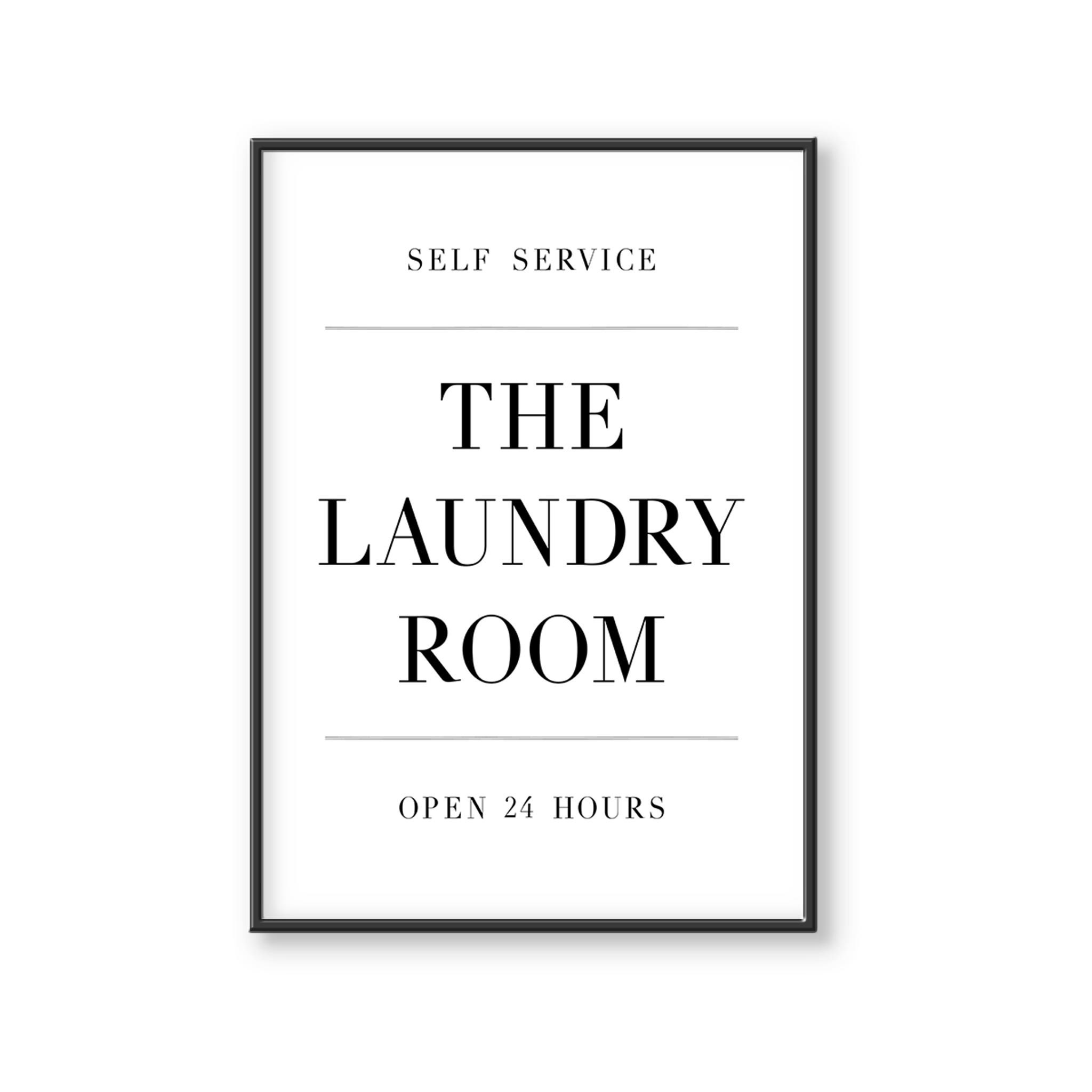 Laundry Room Wall Art Print Utility Room Wall Decor the Etsy