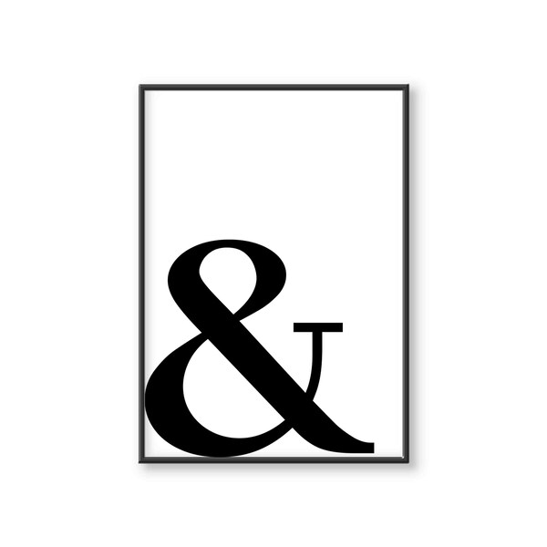 Ampersand Sign - Etsy UK