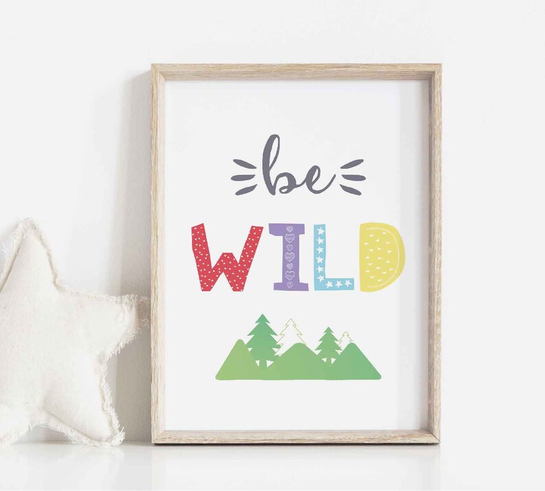 We Are Dotty About You Print Scandinavian Nursery Art 8 x 10 Inches Unframed