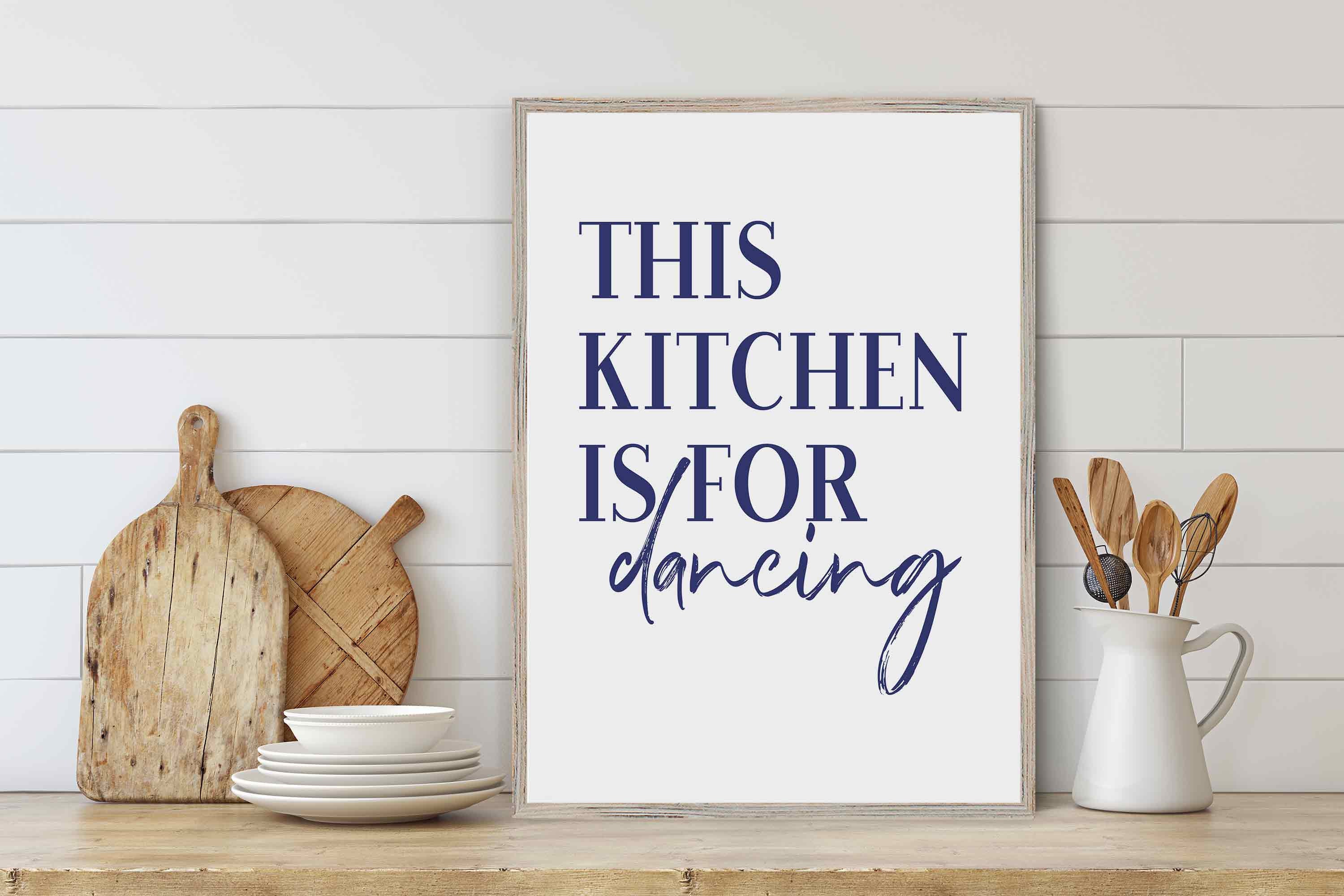 Cocina impresión / cocina pared arte / home wall Art / Home | Etsy
