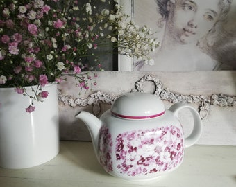 Vintage hübsches uraltes eckiges Kännchen Mocca Tee  mit Deckel für Sammler