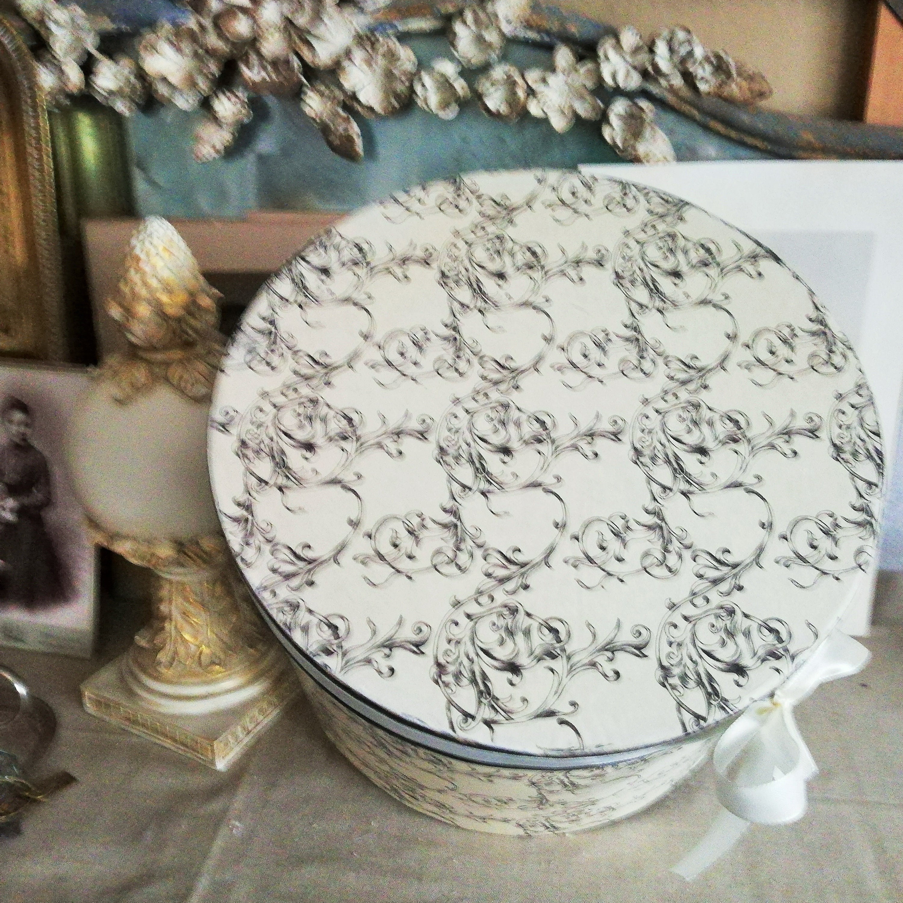 Hübsche Hutschachtel Pappschachtel Aufbewahrungsbox mit | Etsy