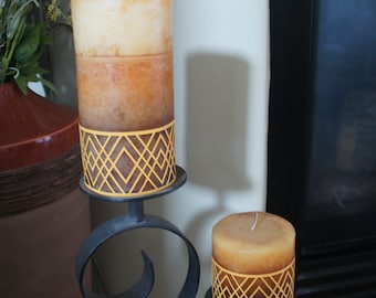 Candle Sleeve Template Bundle - Adjustability Cut files for Cricut or Silhouette Cameo