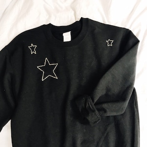 Star Gazer Embroidered Sweatshirt