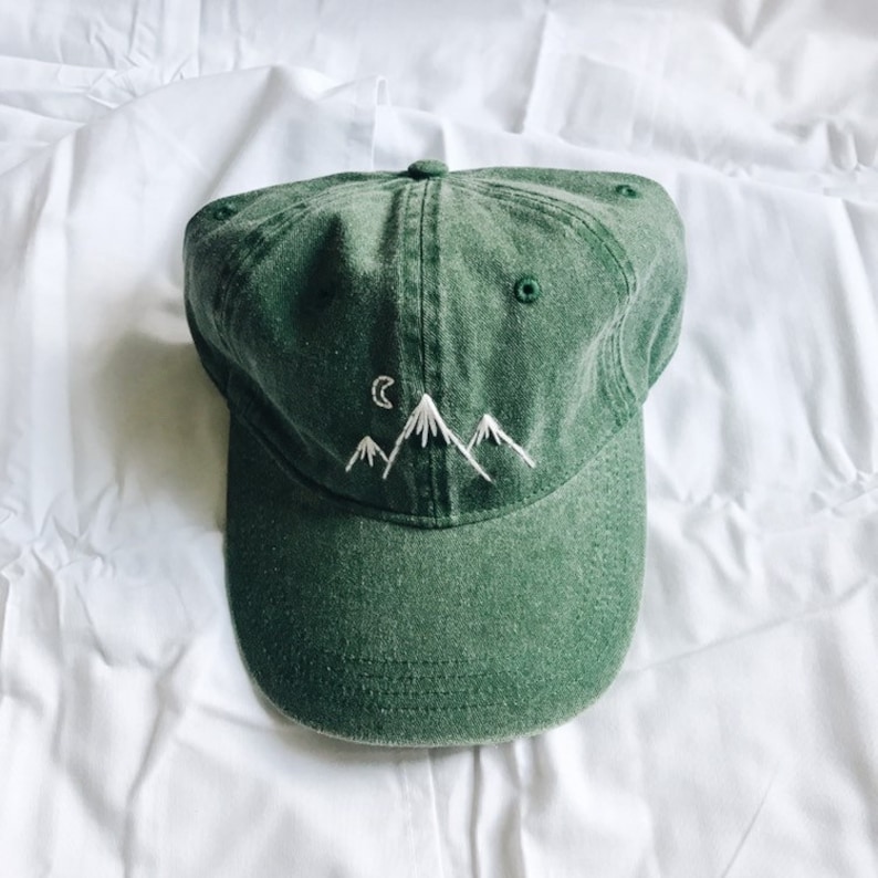 Mountains Away Embroidered Hat image 3