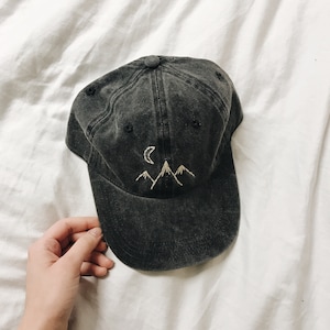 Mountains Away Embroidered Hat