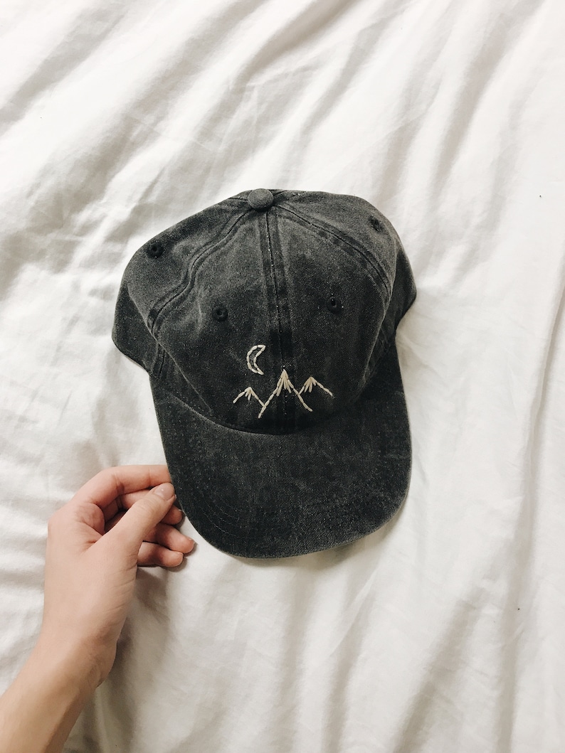 Mountains Away Embroidered Hat image 1