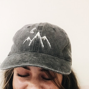 Mountains Away Embroidered Hat image 2