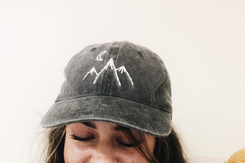 Mountains Away Embroidered Hat image 2