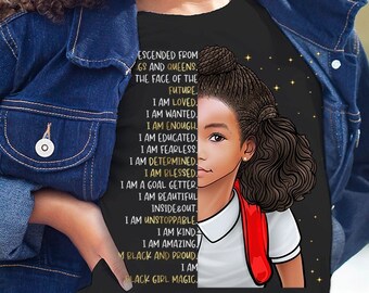 Mixed Girl Magic Shirt, Cute Gift For Biracial Girls, Women Mixed Girl Magic Shirt, Cute Gift For Biracial Girls, Women